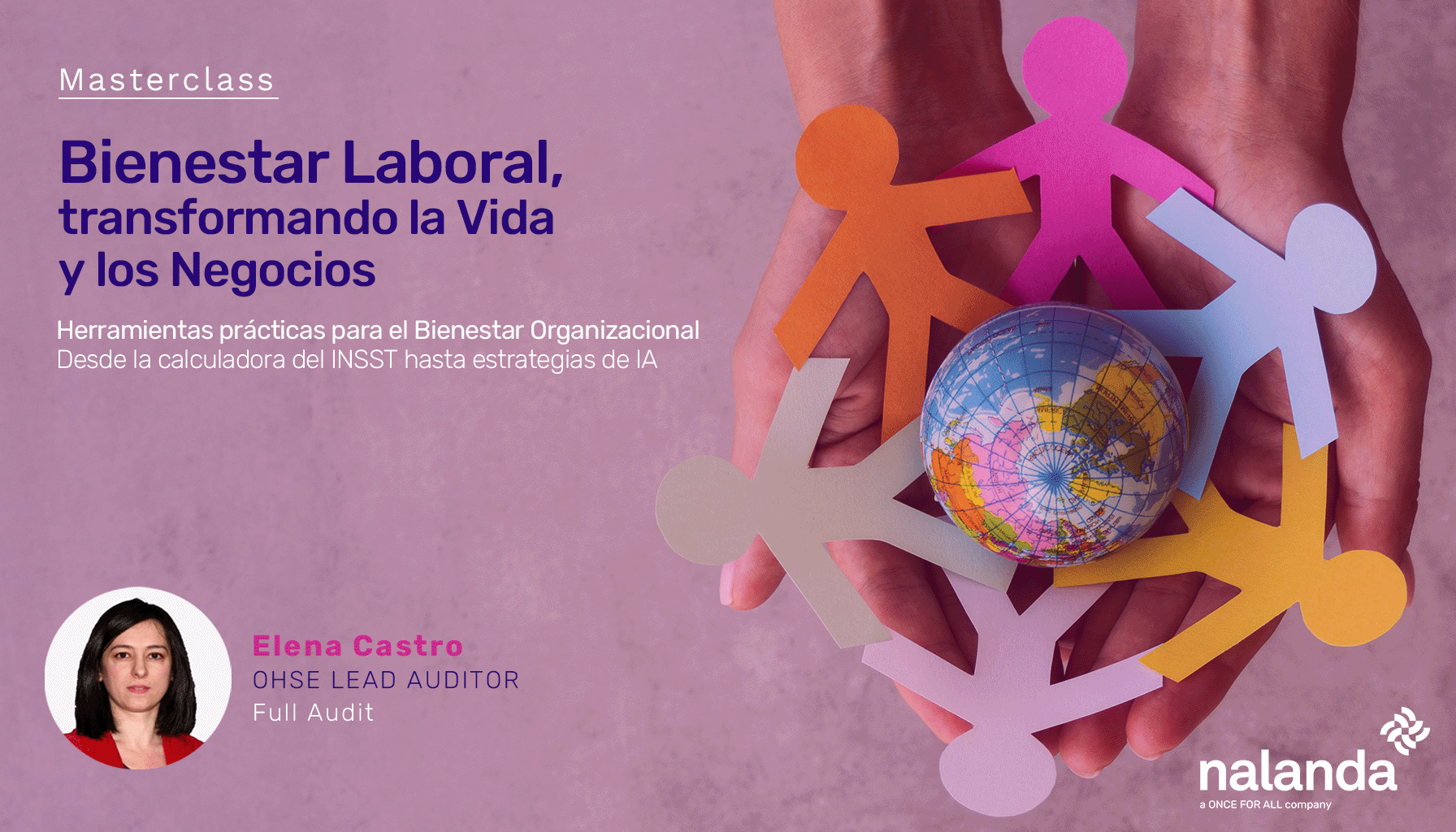 Mastclass FULL AUDIT_carátula WEBINAR fondo OFA Bienestar Laboral, transformando la vida y los negocios
