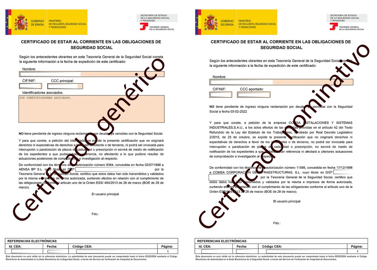 Servicio De Mensajes De La Tesoreria De La Seguridad Social