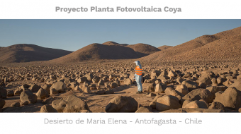 planta fotovoltaica Coya norte de Chile